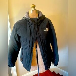 Black North Face 550 Coat Size Medium